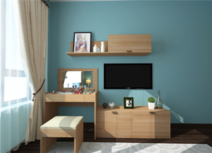 懂生活的人，擺個梳妝臺也很有想法