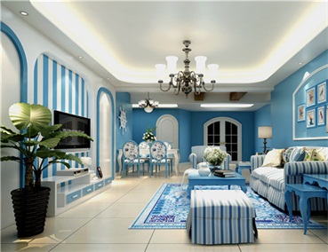 地中海風(fēng)格軟裝搭配該注意什么呢？