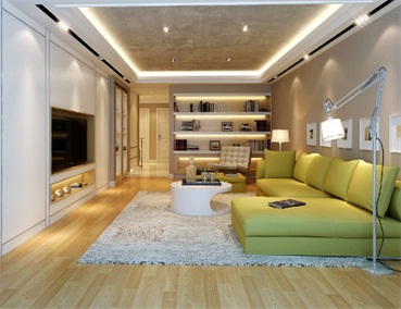 超時尚的電視背景墻設計，瞬間高大上