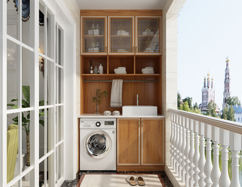  定制陽臺柜應該怎么設計？你家的陽臺柜設計對了嗎？