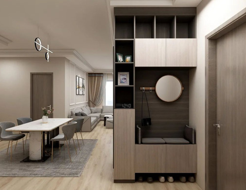 90㎡現代簡約風家居設計應該怎么選定制家具？
